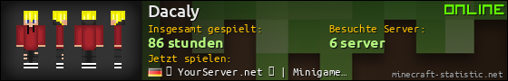 Benutzerleisten 560x90 für Dacaly