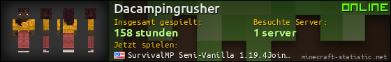 Benutzerleisten 560x90 für Dacampingrusher