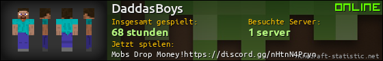 Benutzerleisten 560x90 für DaddasBoys