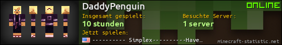 Benutzerleisten 560x90 für DaddyPenguin