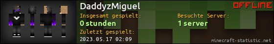 Benutzerleisten 560x90 für DaddyzMiguel