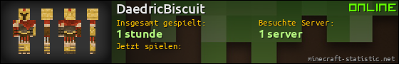 Benutzerleisten 560x90 für DaedricBiscuit