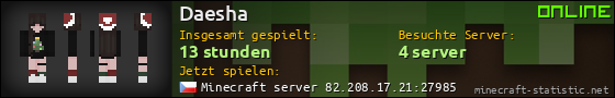 Benutzerleisten 560x90 für Daesha