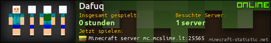 Benutzerleisten 560x90 für Dafuq