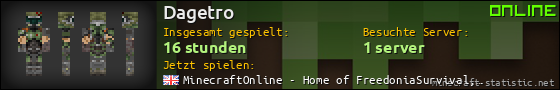 Benutzerleisten 560x90 für Dagetro