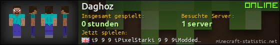 Benutzerleisten 560x90 für Daghoz
