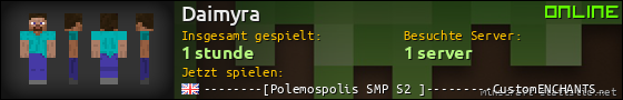 Benutzerleisten 560x90 für Daimyra
