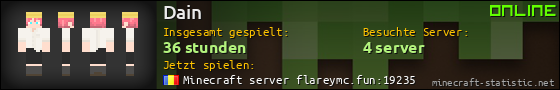 Benutzerleisten 560x90 für Dain