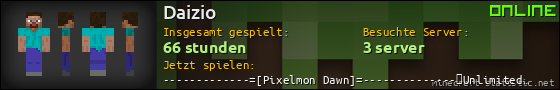 Benutzerleisten 560x90 für Daizio