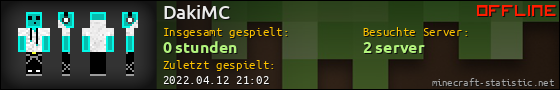 Benutzerleisten 560x90 für DakiMC