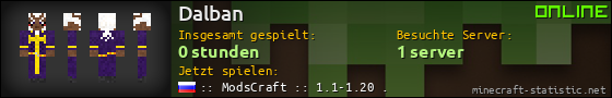 Benutzerleisten 560x90 für Dalban