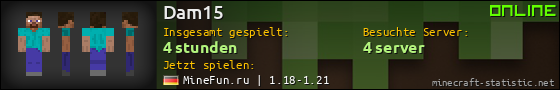 Benutzerleisten 560x90 für Dam15