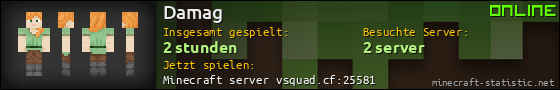 Benutzerleisten 560x90 für Damag