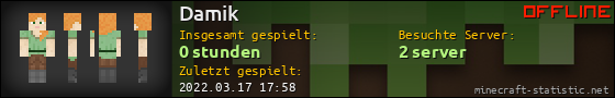 Benutzerleisten 560x90 für Damik