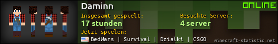 Benutzerleisten 560x90 für Daminn