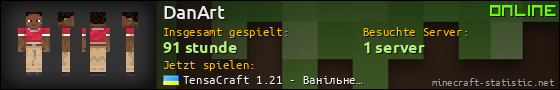 Benutzerleisten 560x90 für DanArt