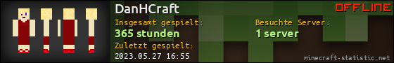 Benutzerleisten 560x90 für DanHCraft