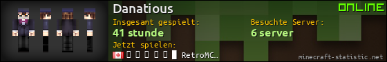 Benutzerleisten 560x90 für Danatious