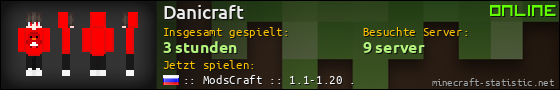 Benutzerleisten 560x90 für Danicraft