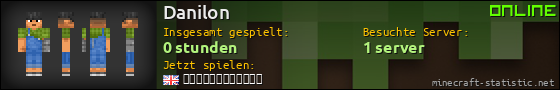Benutzerleisten 560x90 für Danilon