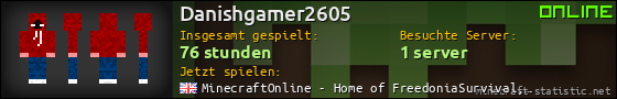 Benutzerleisten 560x90 für Danishgamer2605