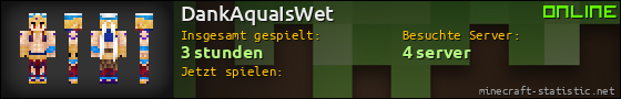 Benutzerleisten 560x90 für DankAquaIsWet
