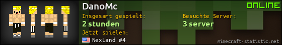 Benutzerleisten 560x90 für DanoMc