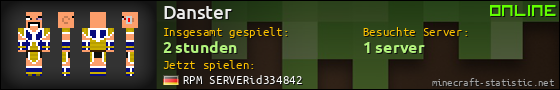 Benutzerleisten 560x90 für Danster