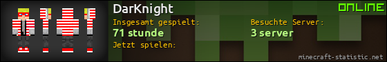 Benutzerleisten 560x90 für DarKnight