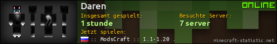 Benutzerleisten 560x90 für Daren