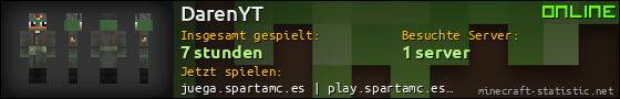 Benutzerleisten 560x90 für DarenYT