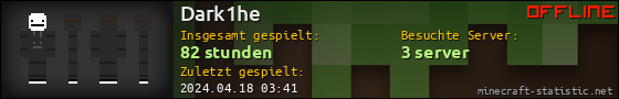 Benutzerleisten 560x90 für Dark1he