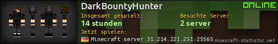 Benutzerleisten 560x90 für DarkBountyHunter