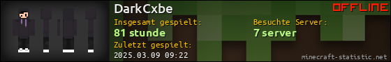Benutzerleisten 560x90 für DarkCxbe
