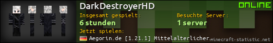 Benutzerleisten 560x90 für DarkDestroyerHD