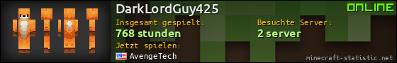 Benutzerleisten 560x90 für DarkLordGuy425