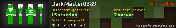 Benutzerleisten 560x90 für DarkMaster0389