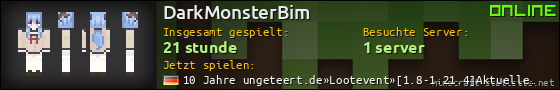 Benutzerleisten 560x90 für DarkMonsterBim