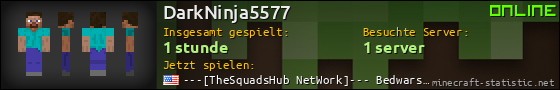 Benutzerleisten 560x90 für DarkNinja5577