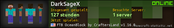 Benutzerleisten 560x90 für DarkSageX