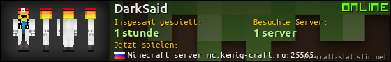 Benutzerleisten 560x90 für DarkSaid