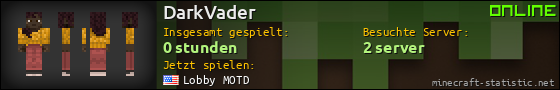 Benutzerleisten 560x90 für DarkVader