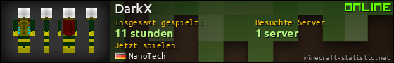 Benutzerleisten 560x90 für DarkX