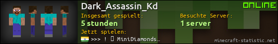 Benutzerleisten 560x90 für Dark_Assassin_Kd