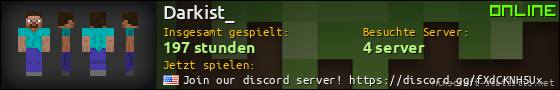 Benutzerleisten 560x90 für Darkist_