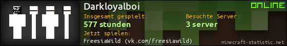 Benutzerleisten 560x90 für Darkloyalboi