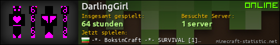 Benutzerleisten 560x90 für DarlingGirl