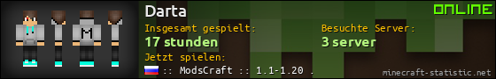 Benutzerleisten 560x90 für Darta