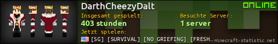 Benutzerleisten 560x90 für DarthCheezyDalt