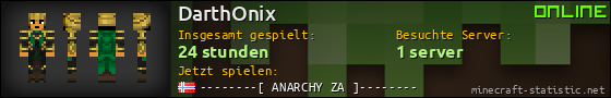 Benutzerleisten 560x90 für DarthOnix